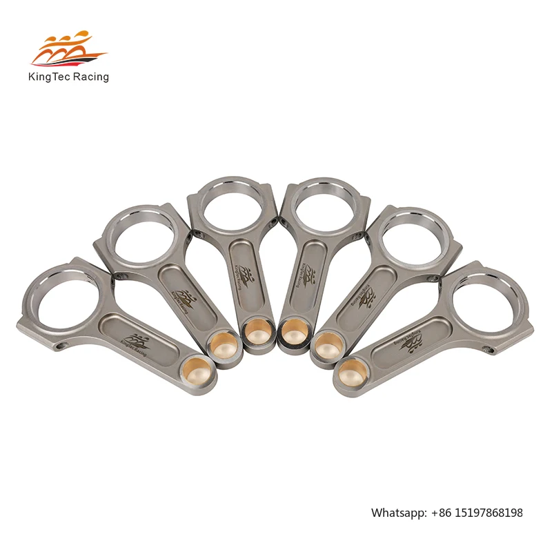 KingTec Racing EA839 Forged Connecting Rods for Audi RS4 RS5 Porsche Panamera II DECA 2.9 V6 TFSI Engine