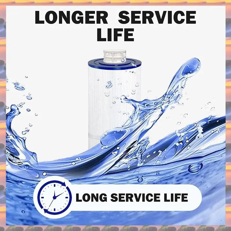 

ABML 2 Pack Filter Cartridge Spa Hot Tub Filter Swimming Pool Filter For PRB50-IN, C-4950, FC-2390