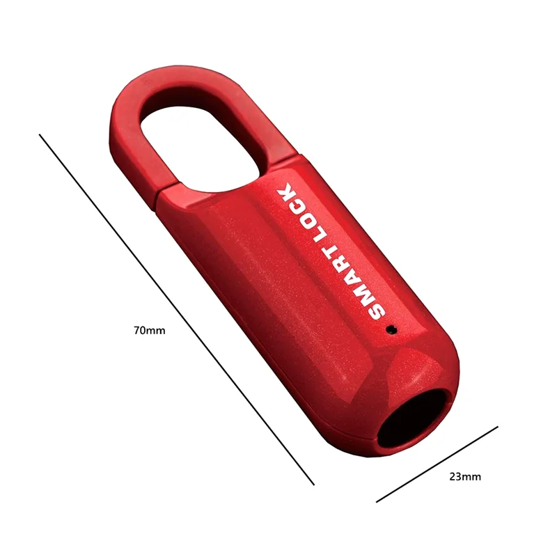 AED7-Fingerprint Padlock M01 Anti-Theft Smart Door Lock Keyless USB Rechargeable Security For Home Bike Locker