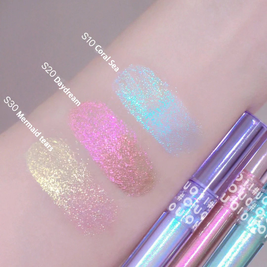Liquid Eyeshadow High Color Color Waterproof Quick Dry Lasting Non-Fade Pearl Glitter Eyeshadow Stick Women\'s Eye Makeup