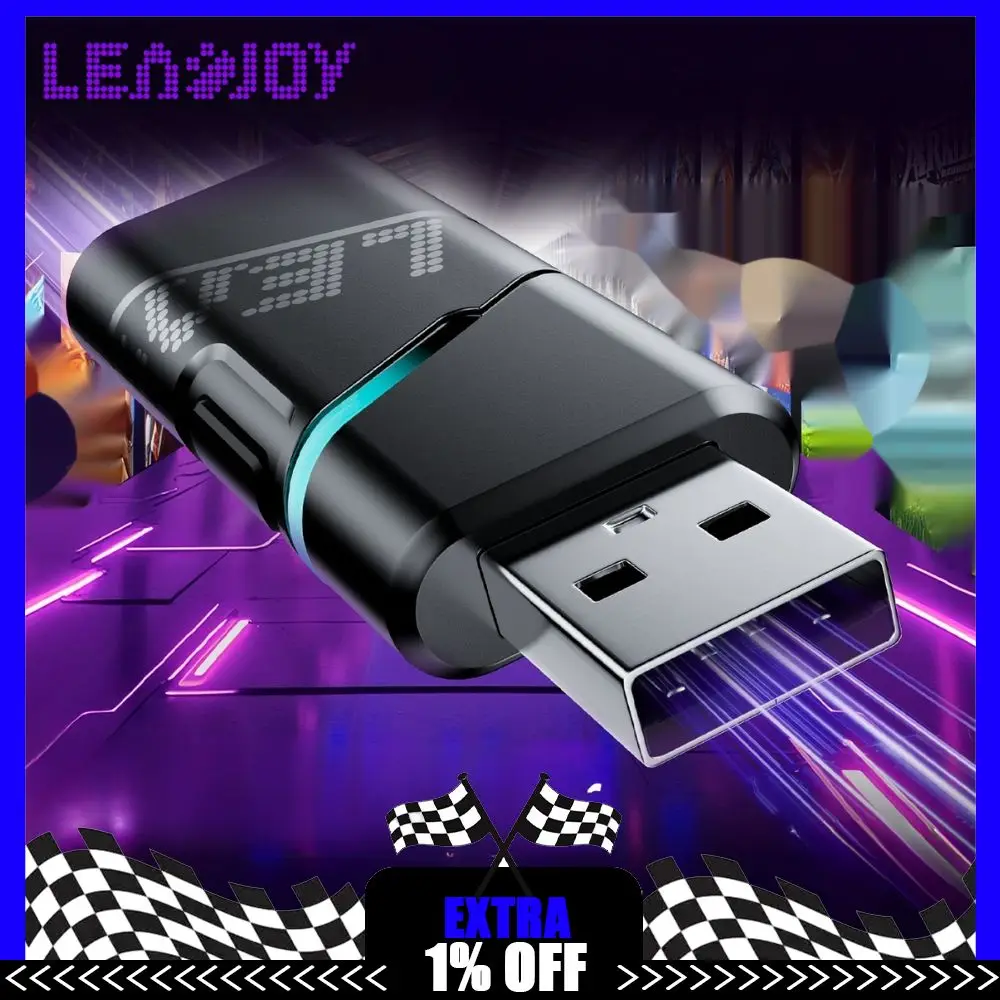 Leadjoy R20 Gaming Controller Wireless Receiver Adapter USB Direct Connection PC Adapter For Xeno Plus/Saber Plus Series Gamepad