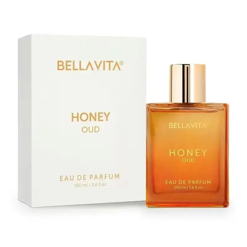 BellaVita Honey OUD Spray de perfume unissex 3,4 Fl.oz (100ml)