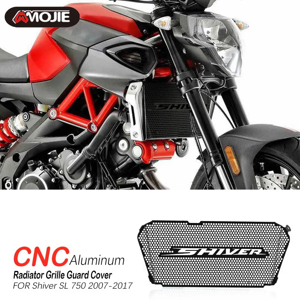 

For Aprilia Shiver 750 SL750 SL 750 Shiver750 Radiator Grille Guard Cover 2007 2008 2009 2010 2011 2012 2013 2014 2015 2016 2017