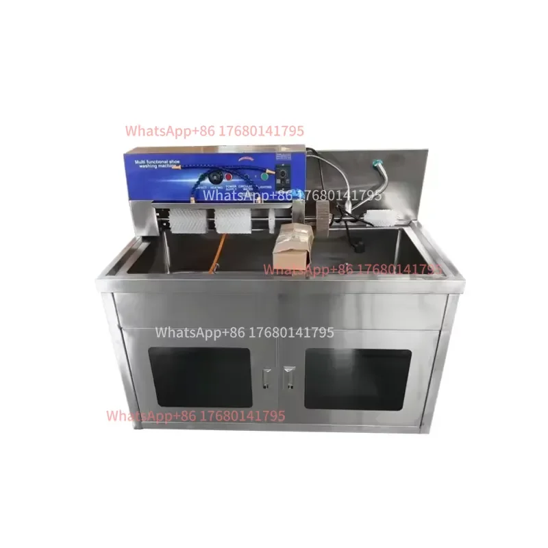 Large capacity commercial shoe washing machine 15 to 20 pairs of disposable stainless steel shoe washing machine
