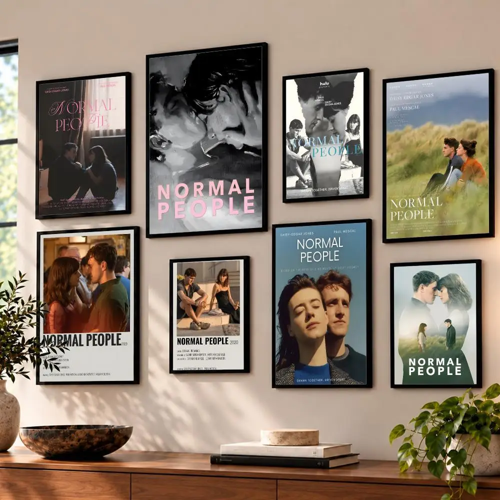 series Normal People Poster Poster HD Self Adhesive Waterproof Wall Art Print Bedroom Living Room Decor Gift