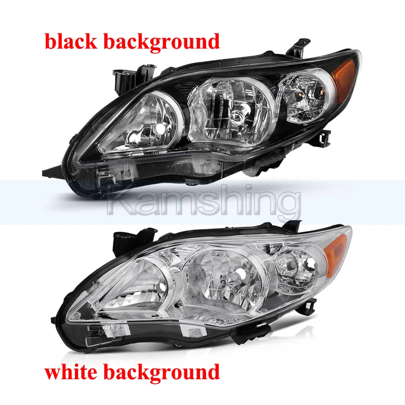 

Kamshing US Version Front Bumper Headlight For Toyota Corolla 2011-2013 Front Head Light Headlamp Head Lamp