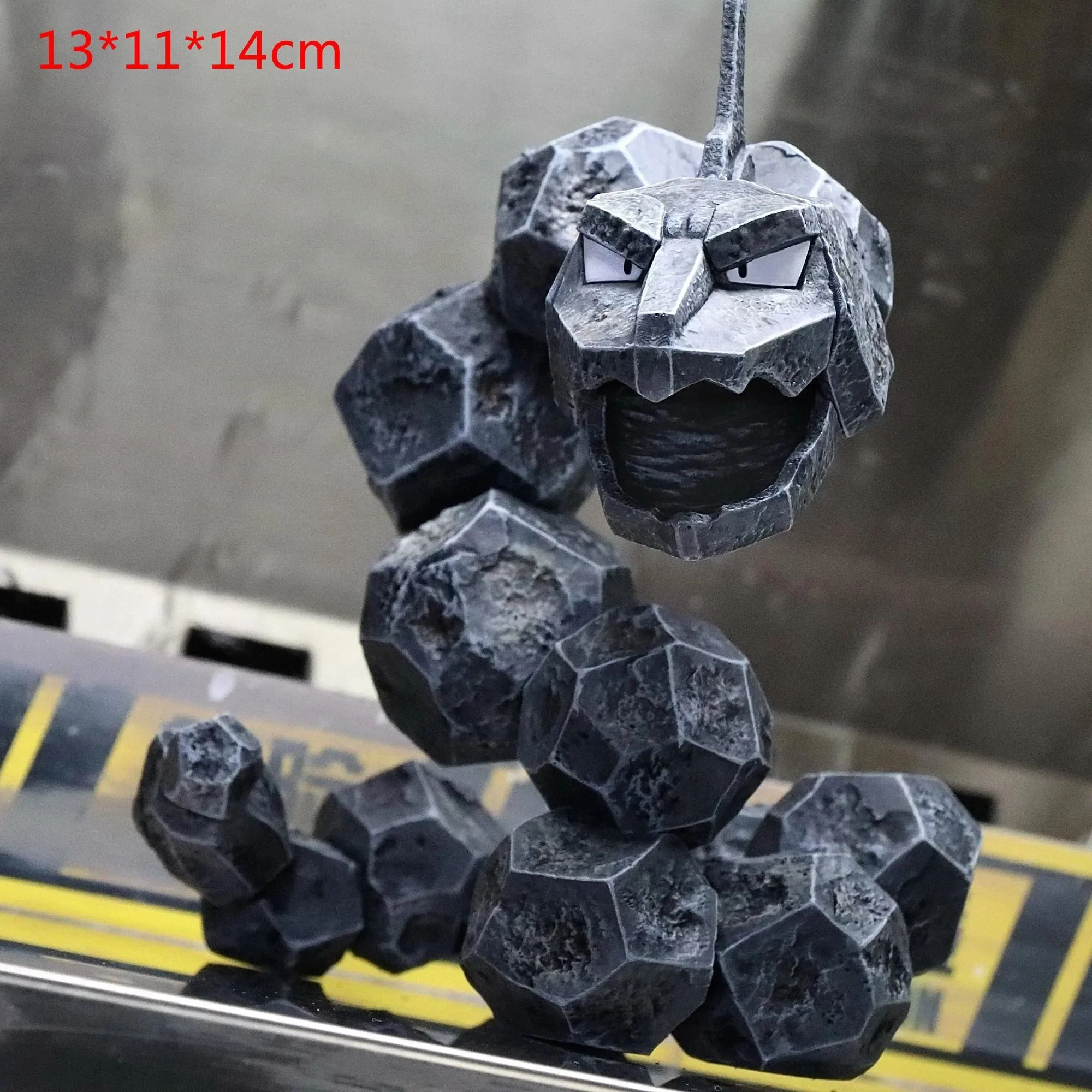 NEW Pet Pokemon Action GK Figure Pokemon Big Rock Snake 1/20 Pocket Monsters Collection Model Ornament Statue Custom Toys Gifys