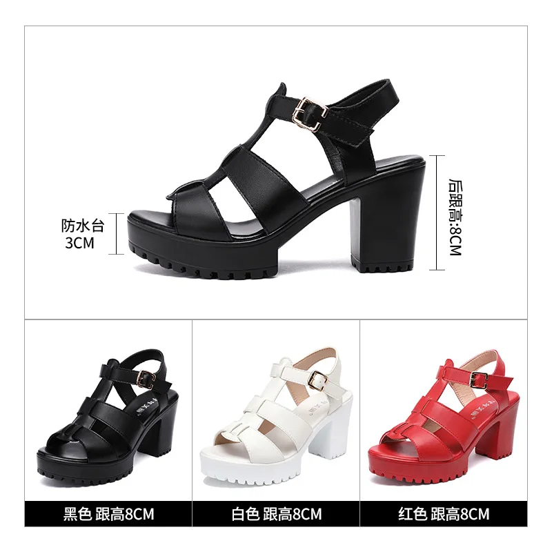 32-43 Ladies Elegant Summer Shoes For Women Beach Wedge High Heel Sexy Platform Sandal Woman New 2022 High Quality Female Shoes