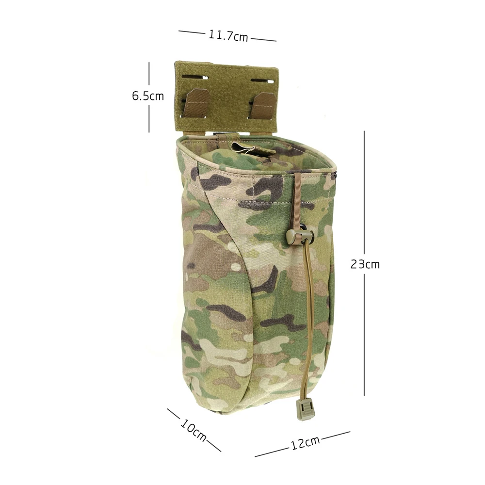 Tactical Foldable Recycling Bag, Multi-purpose Drawstring Storage Bag, Outdoor Hunting Accessories