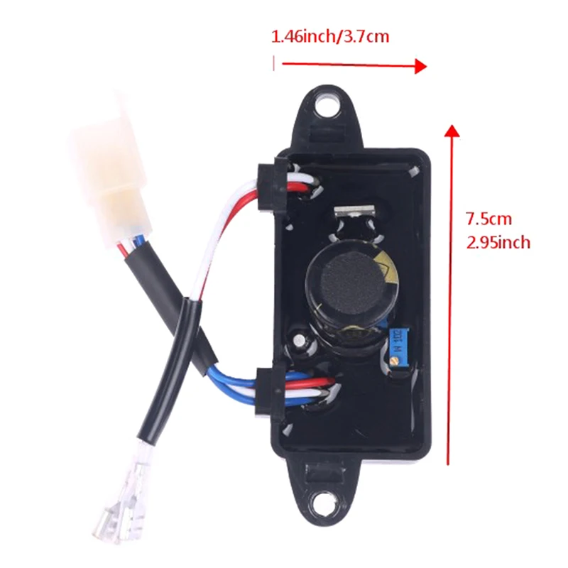 Voltage Regulator Rectifier Single Phase AVR For 2KW-3KW Gasoline Generator Voltage Regulator For Gasoline Generators