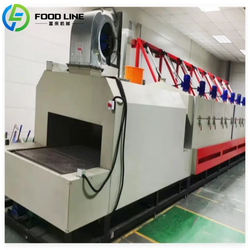 FOODLINE Customized Full Automatic 5/10 Trays Arabic Bread Maker Machine New Lavash Pita & Roti Tortilla Production Tunnel Oven