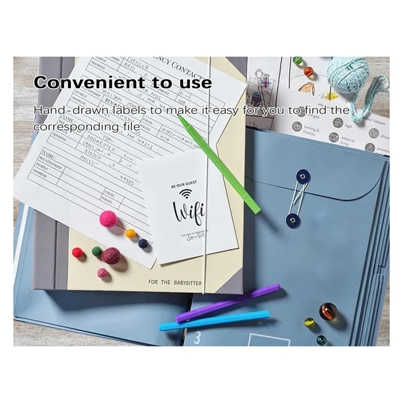 Органайзер для документов Folio, в реальности я отсутствую папку, для важных документов, органайзер для планировки недвижимости, свидетельства о рождении