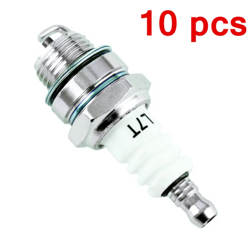 10Pcs Spark Plugs L7T For Stihl Hedge Trimmer Lawn Mover Blower Brush Cutter Chainsaw Spark Plug Garden Tool Parts