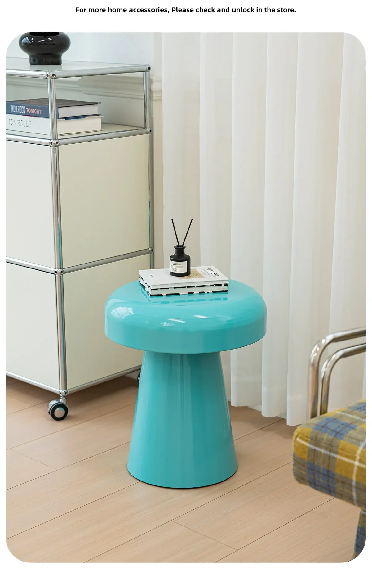 Nordic Simple Side Home Living Room Sofa Corner Table Coffee Modern Creative Small Round Table