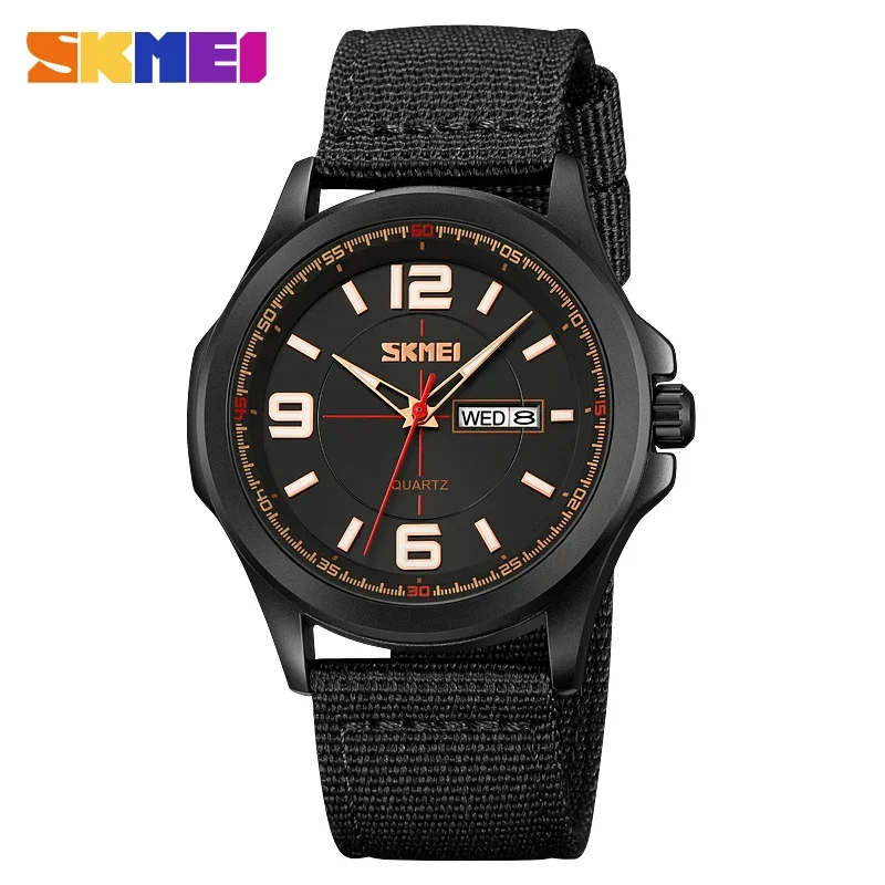 SKMEI 9315 Luxury Sport Quartz Watch for,men Waterproof Luminous Pointer Mens Wristwatches Date Calendar Clock 0992 Reloj Hombre