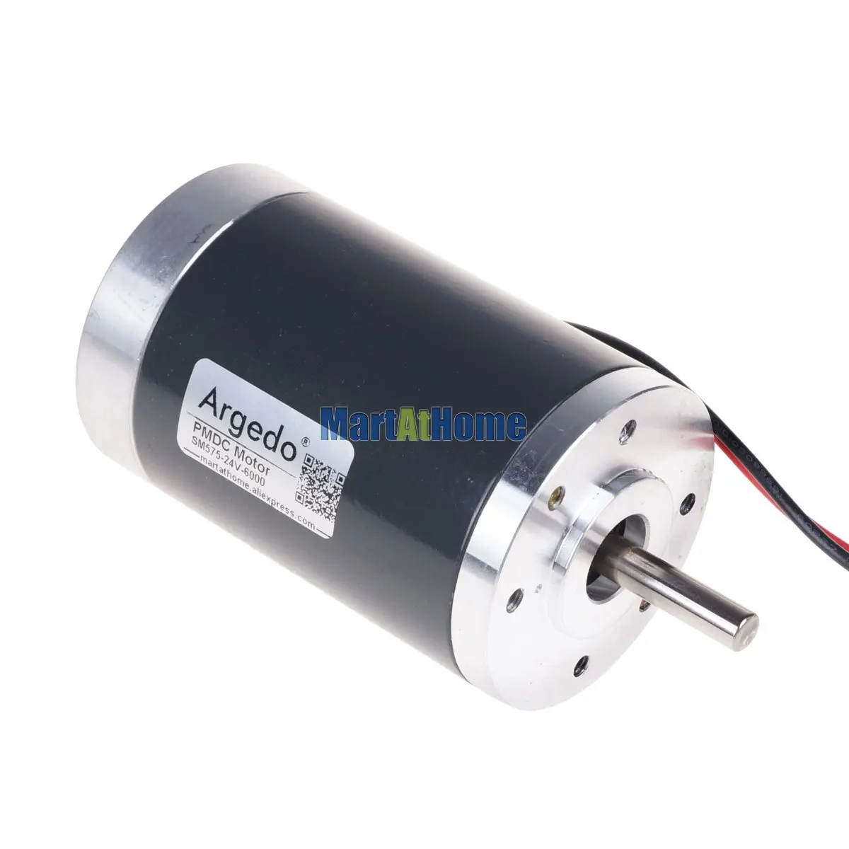 25W 12V 24V Mini Permanent Magnet DC Motor PMDC CW/CCW Support Reversing, Speed Regulation 2000~6000RPM with Bracket