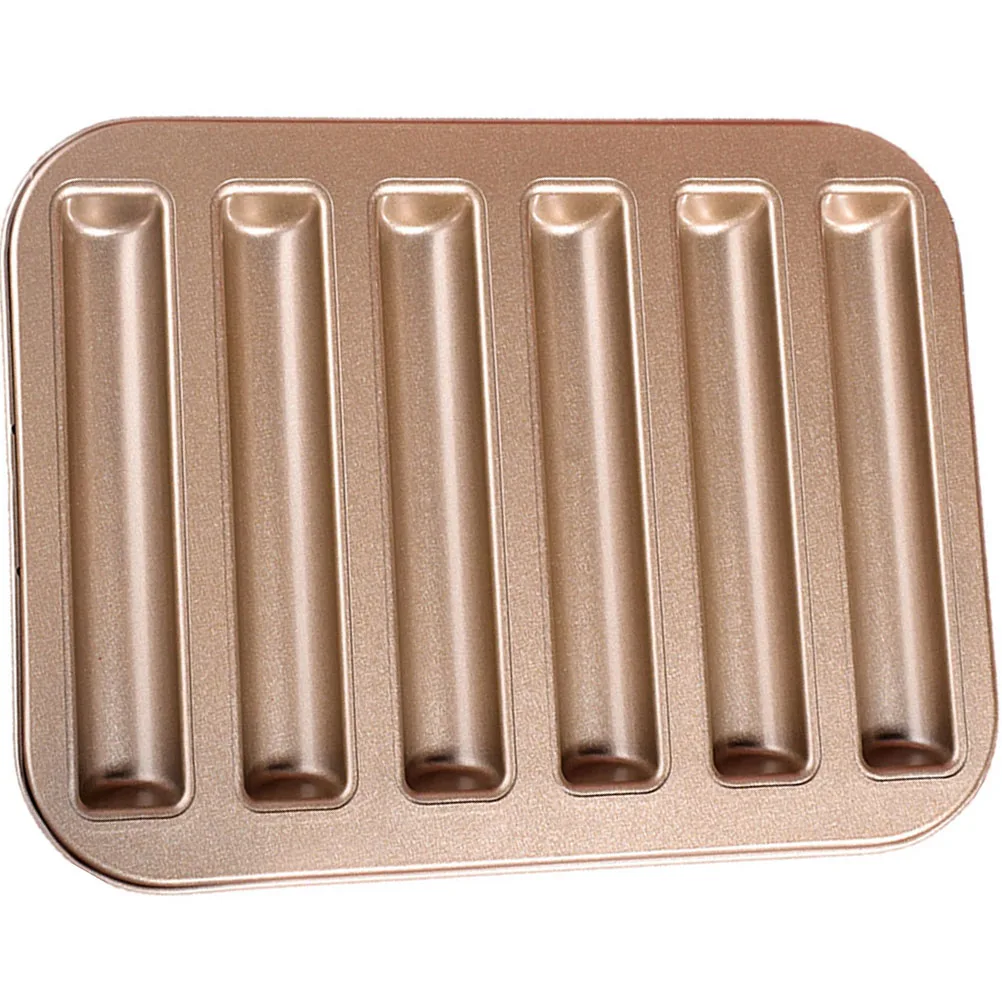 

Cake Mold Cookie Making Tool Lady Finger Pans for Baking Reusable Carbon Steel Material Molds Pastry