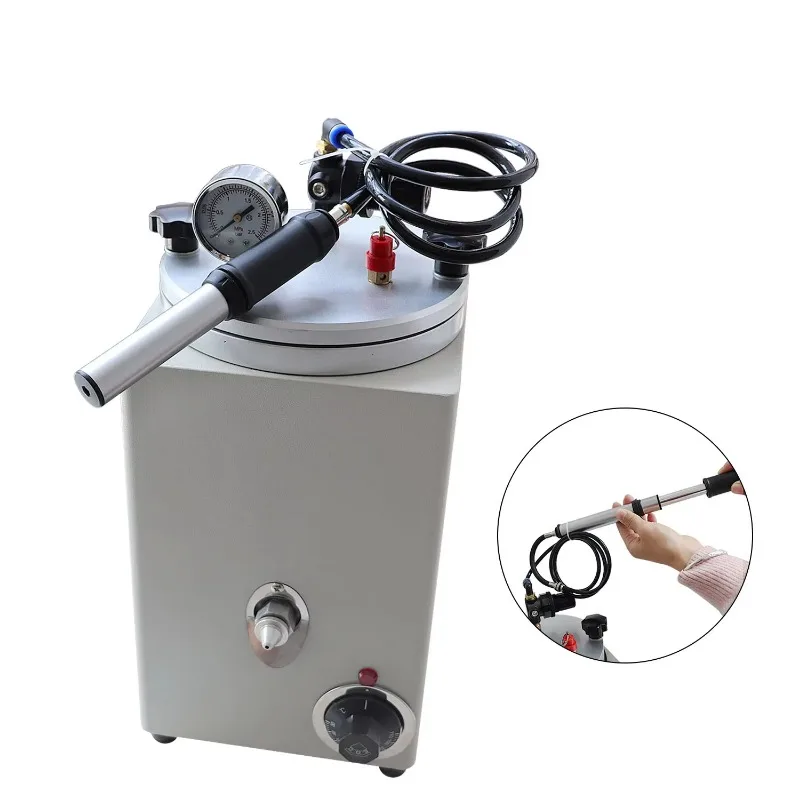 آلة صب 2 كجم للمجوهرات فراغ الاستثمار الشمع Inj-ection لصنع الذهب/الفضة الدائري ودنت الحرف اليدوية