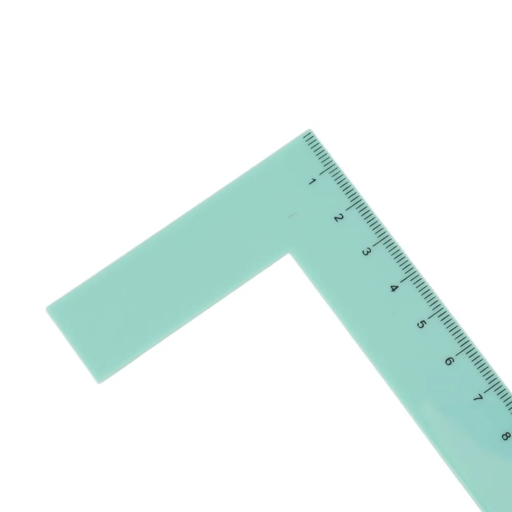 4PCS Multifunctional Bookbinding Ruler Kit Spacing Guide Precision Book Cover Maker Kit Corner Cutting Square Set For Scrapbook