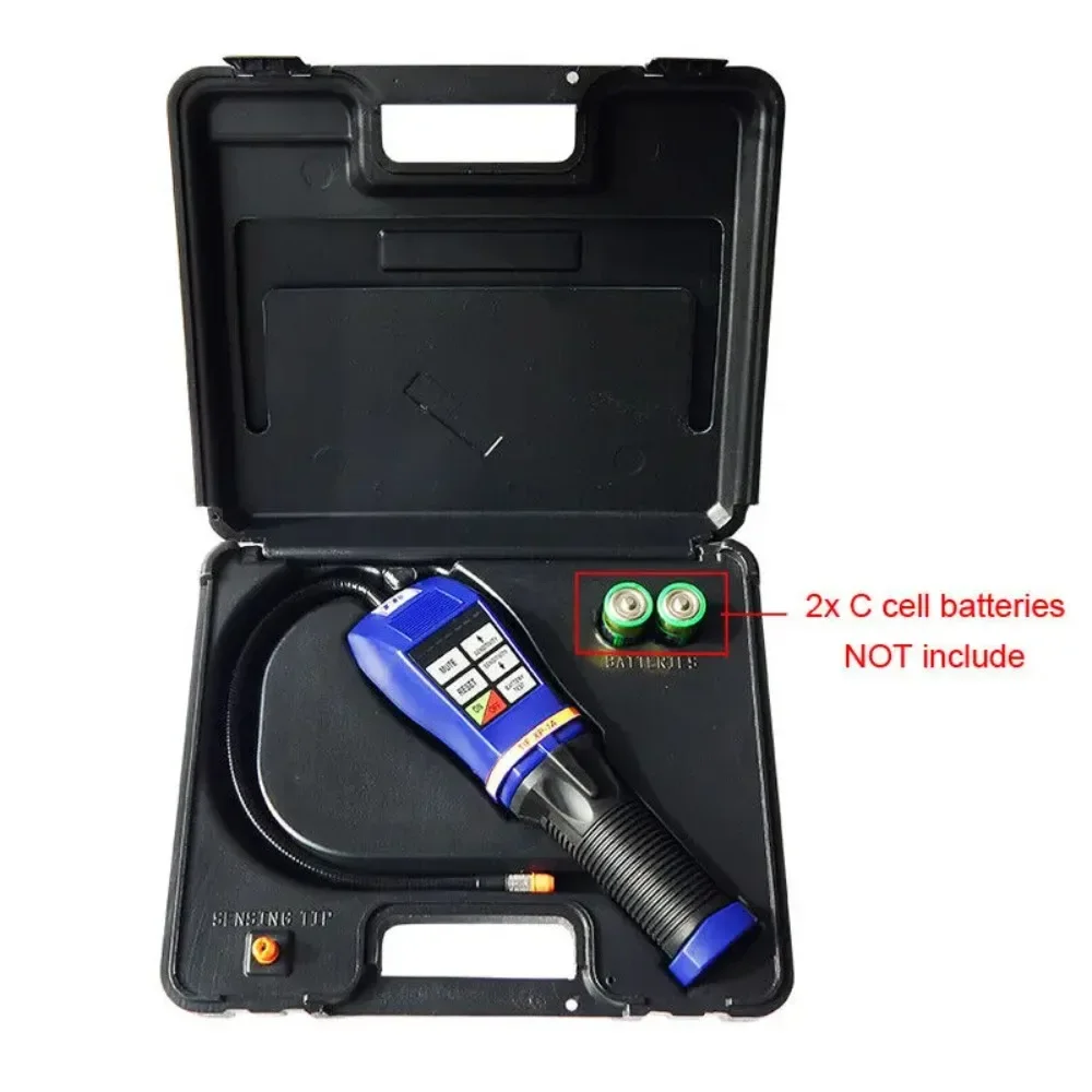 XP-1A SF6 Gas Leak Detector Halogen Gas Refrigerant Leakage Detector + Probe