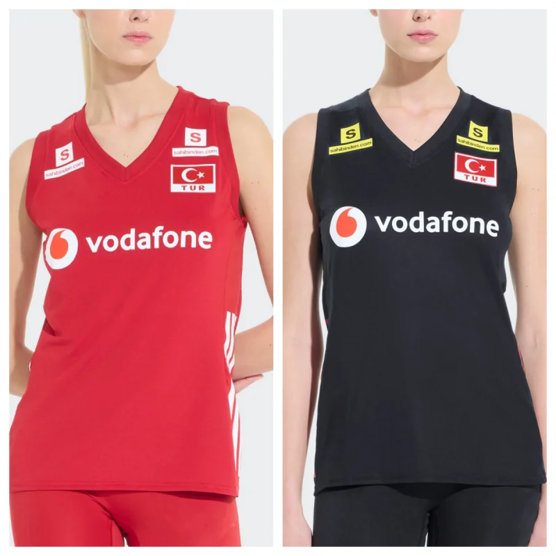 Turkey Volleyball Jersey Family Matching Outfit Sleeveless Sports Tank Top Men Women  Red Breathable Training 2026