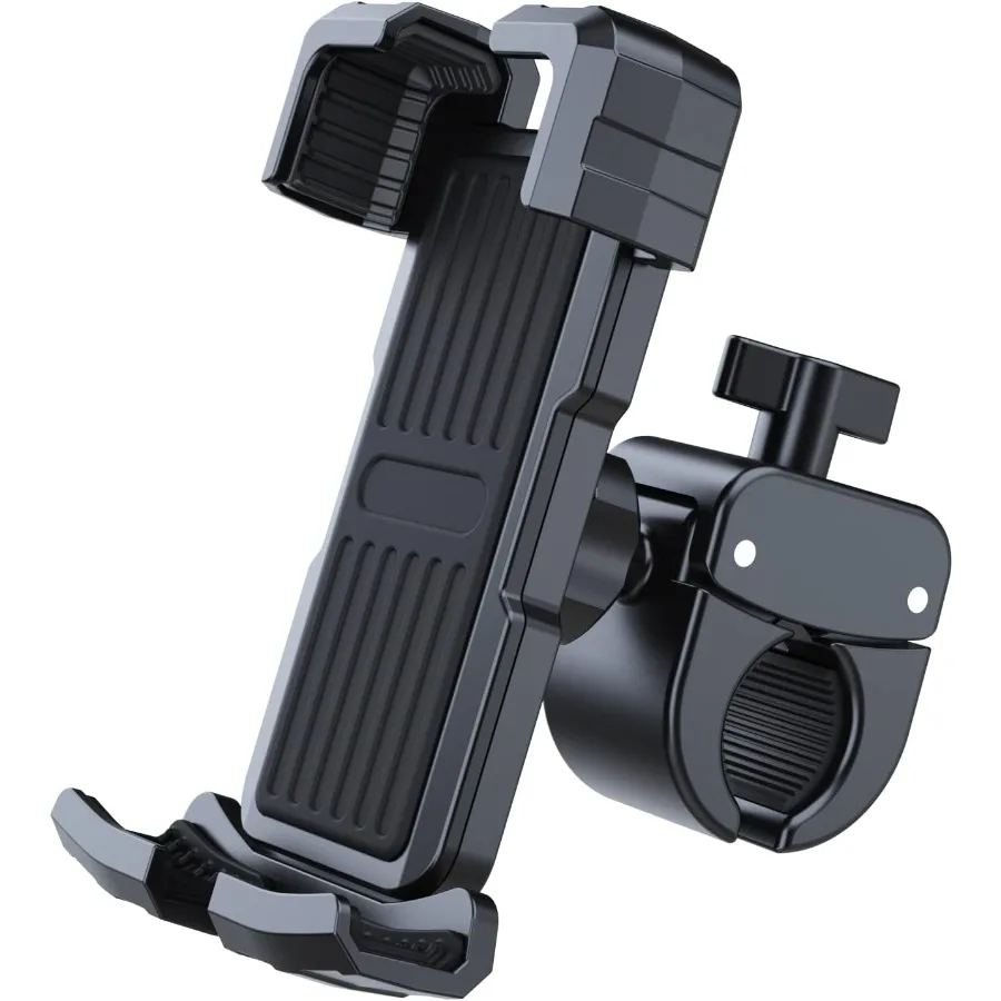 

Универсальный велосипедный держатель для мобильного телефона с зажимом на руль телефона мотоцикла для всех смартфонов, черный, идеально подходит для уличного велосипеда