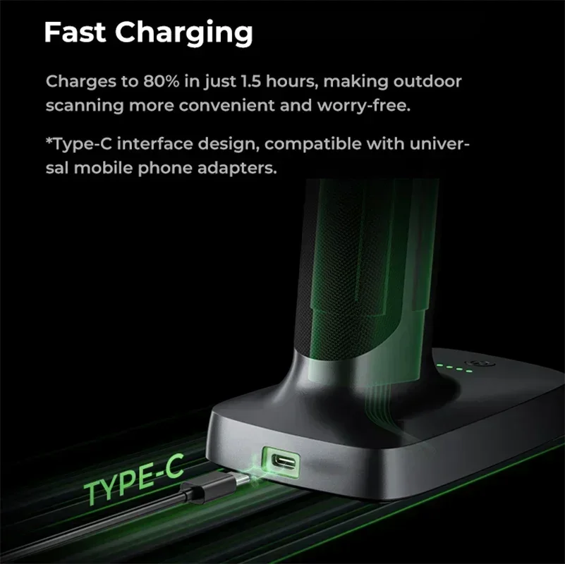 Creality Scan Bridge 3D Scansion portable sans fil WiFi6 Transmission rapide configuration magnétique pour Otter/Raptor/RaptorX Scanner 3D