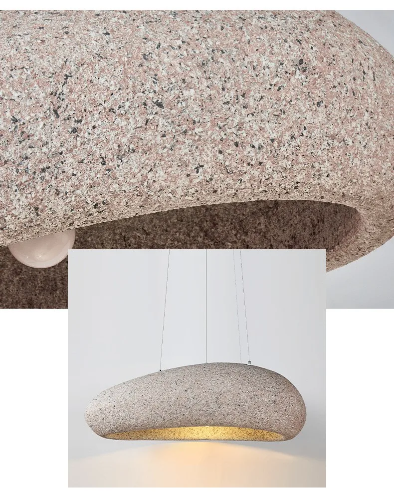 Wabi Sabi Loft E27 LED Pendant Lights Nordic Irregular