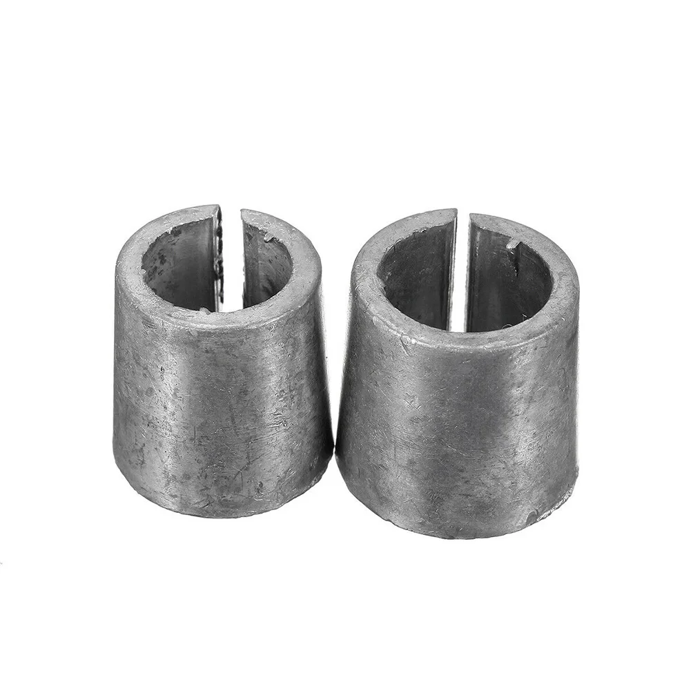 

2 Pcs Car Battery Terminal Converter Post Adaptor Sleeves Positive Negative Car Battery Terminal Converter Post Adaptor Sleeves