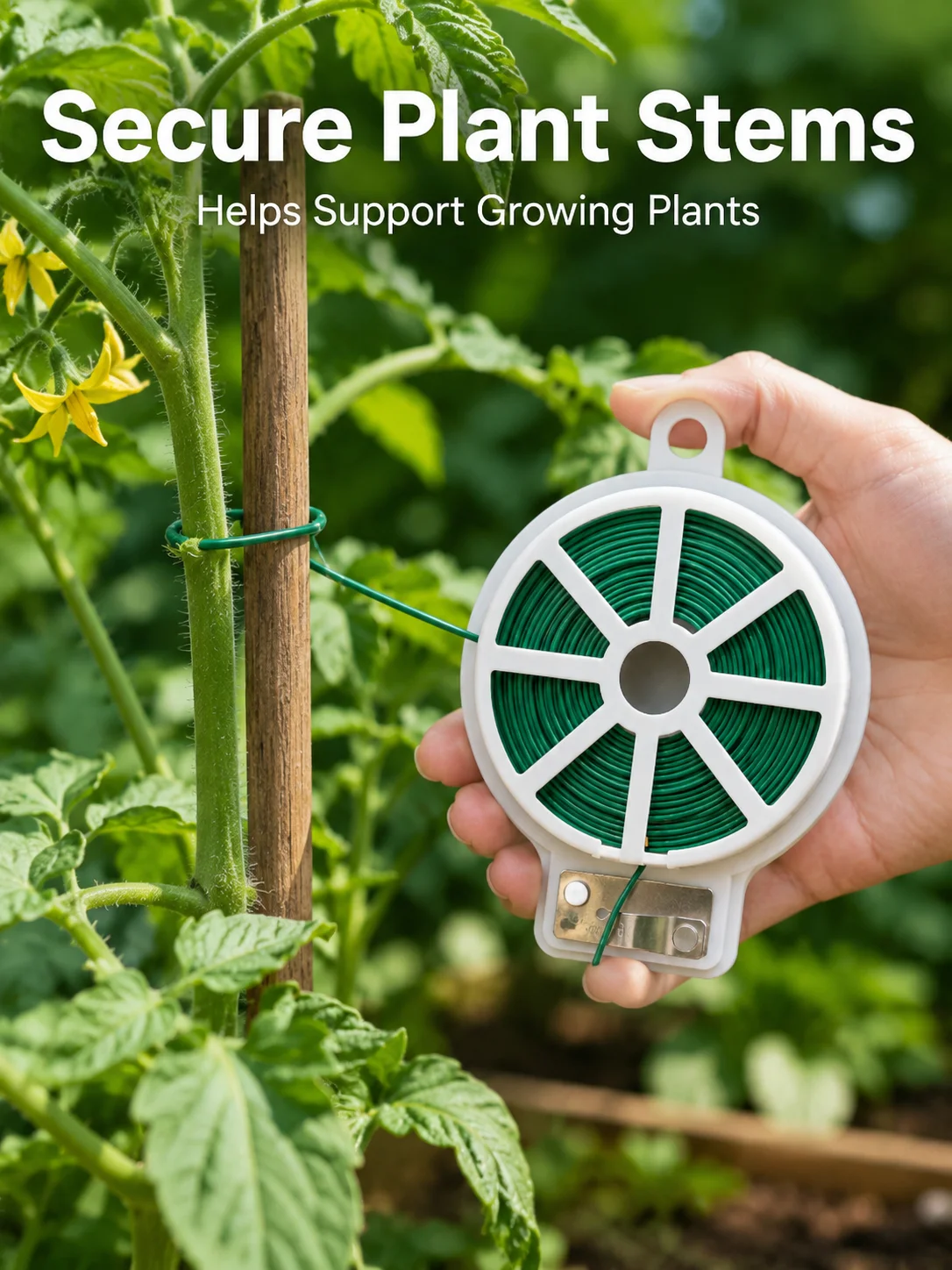 Garden Tie Wire Dispenser with - đánh giá và giá Garden Wire Twist Tie