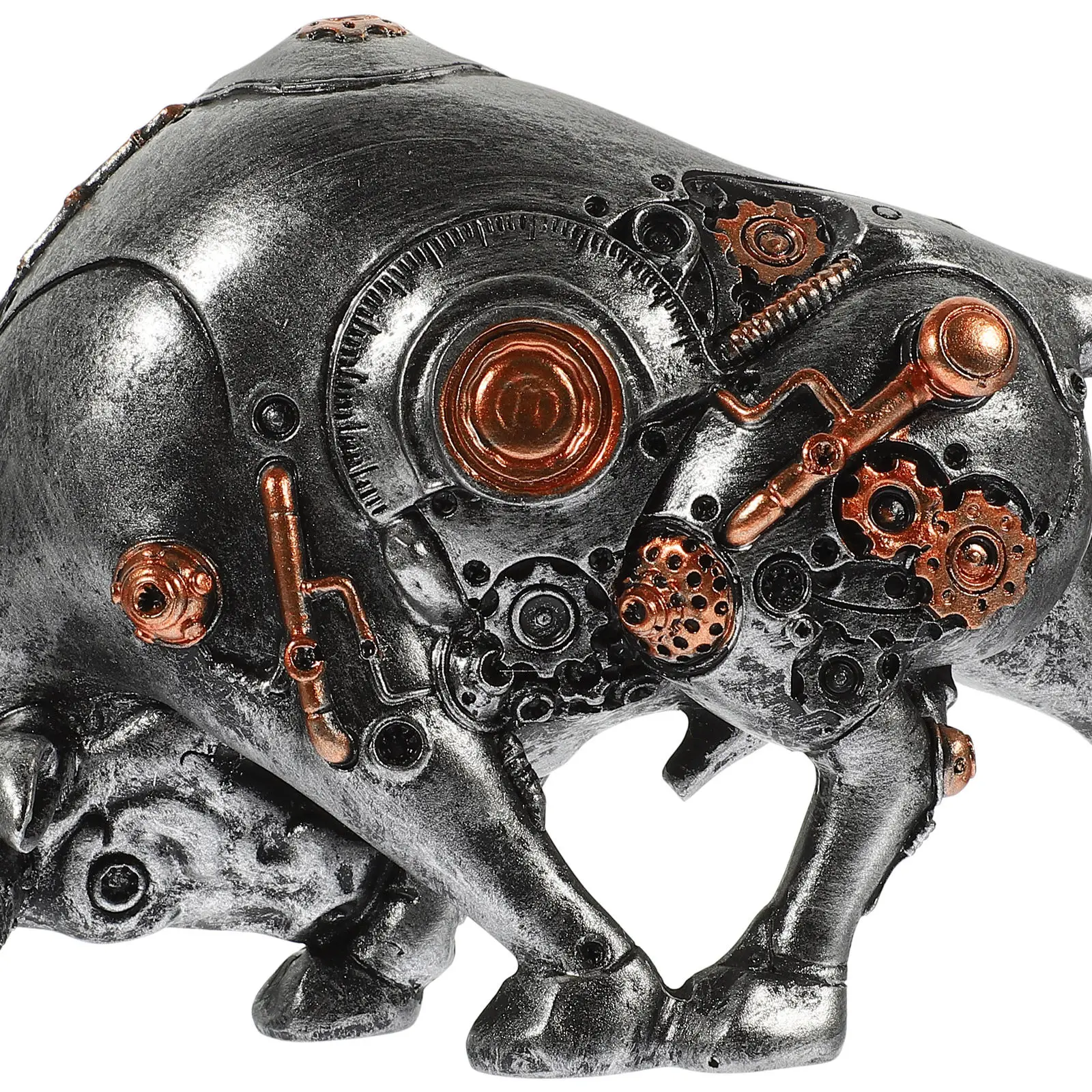 Mechanical Ox Resin Crafts Ox  - Outdoor Furniture Resin ulasan dan harga