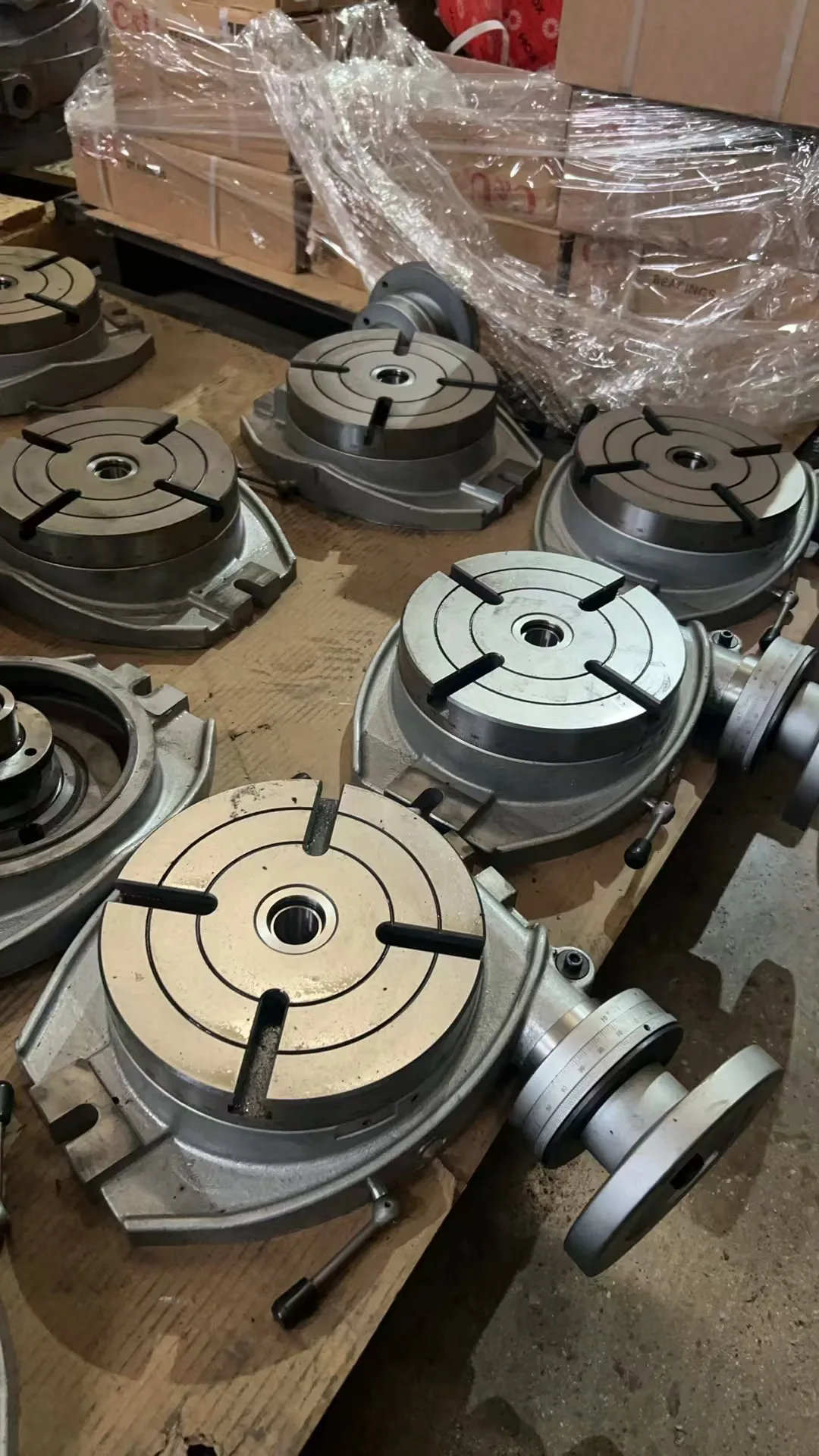 Horizontal and Vertical Rotary Table, 3 4 5 6 810 12 14 16 Inch