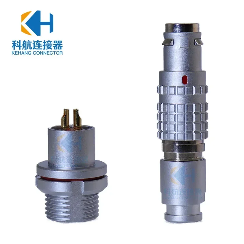 HEG. Conector impermeável 1T, Compatível com LEMO ODU, 2Pin, 3Pin, 4Pin, 5Pin, 6Pin, 7Pin, 8Pin, 14Pin, 12Pin, 16Pin