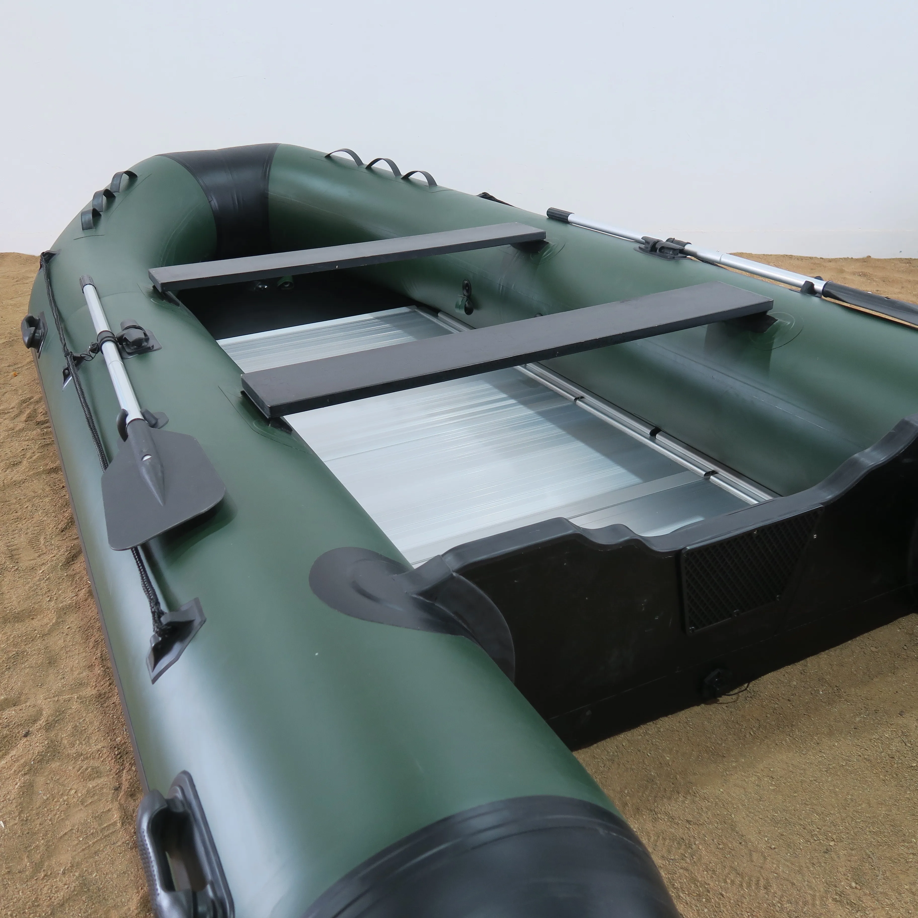 High Speed PVC Inflatable Boat, External Matching Power Component Affordable For Outdoor Water Sport Recreation