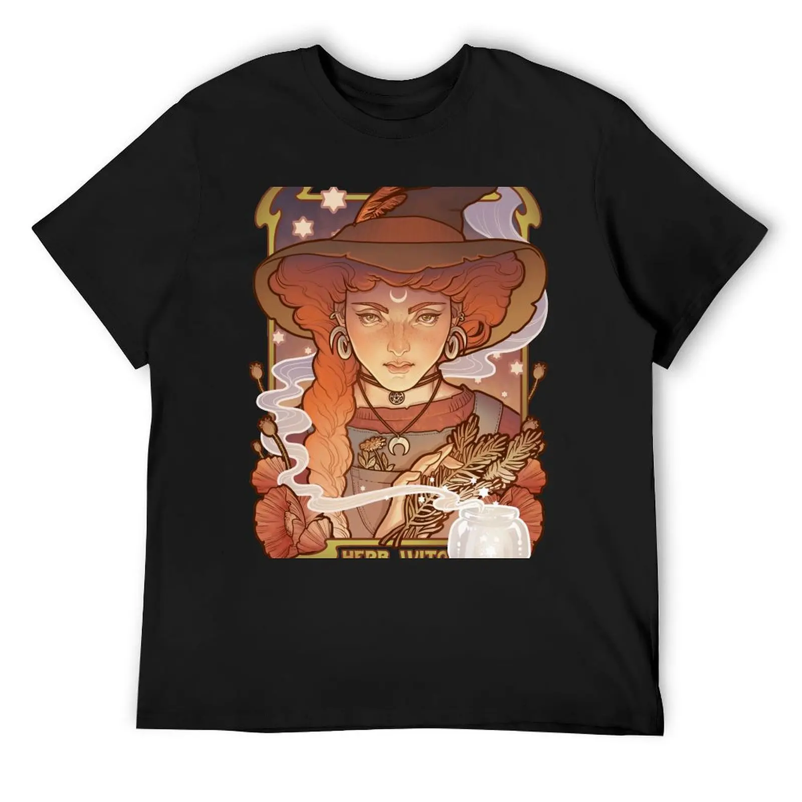 HERB WITCH T-Shirt plain custom shirt men clothings