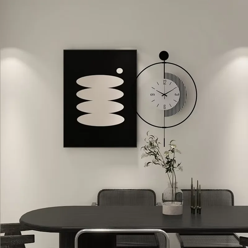 Classic Style Aesthetic Wall Watch Kitchen Bedrooms Round Korean Wall Clocks Interior Orologio Da Parete Ornaments Home Decor