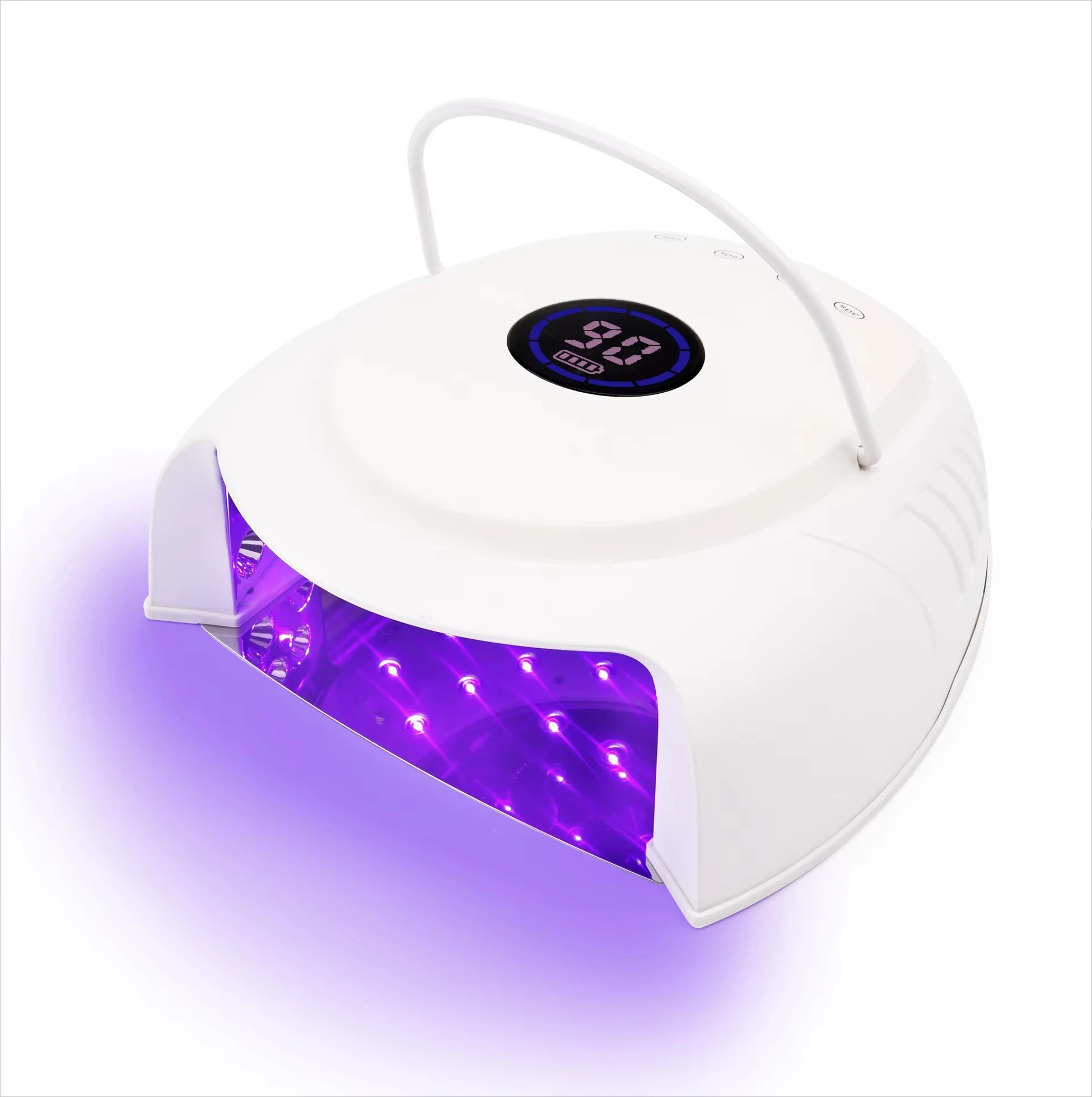 

64W High-quality Professional Led Nail Lamp Dual Source Lamp Beads Fast Gel Polishing Curing Fast Drying Intelligent Induction