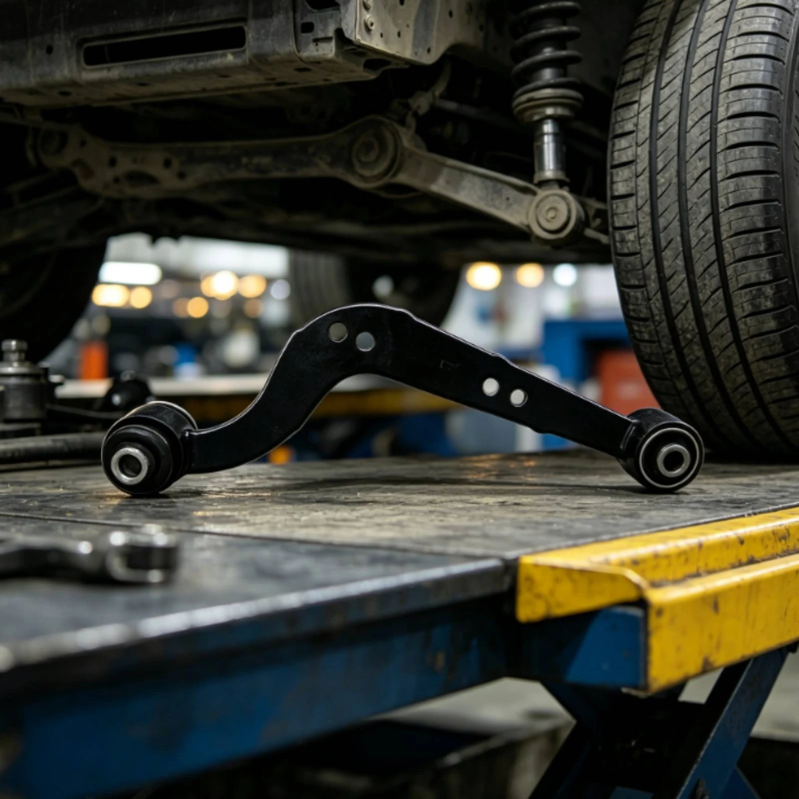 Rear Upper Control Arm Replacement Suspension System Control Arm Link Rust-Resistant Rigid for Chassis Service