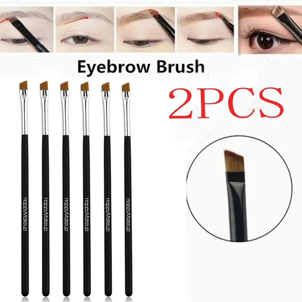 Qualität Pulver Make-Up Werkzeug Kabuki Gesicht Nase Pinsel Holz Kosmetik Pinsel Make-Up Pinsel Augenbrauen Eyeliner Pinsel Lidschatten Pinsel