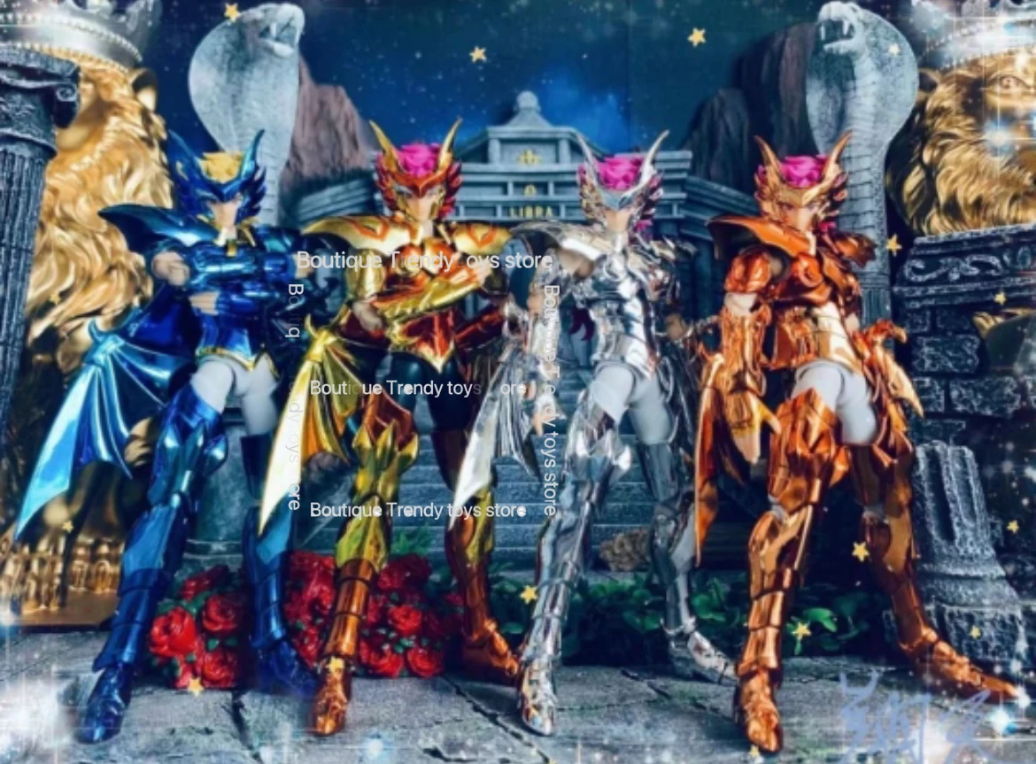 

В наличии Стиль звезды с шестью священными зверами | Модель EX из мифной ткани в стиле Saint Seiya | Коллекционная аниме-экшенная 15-летие синего цвета