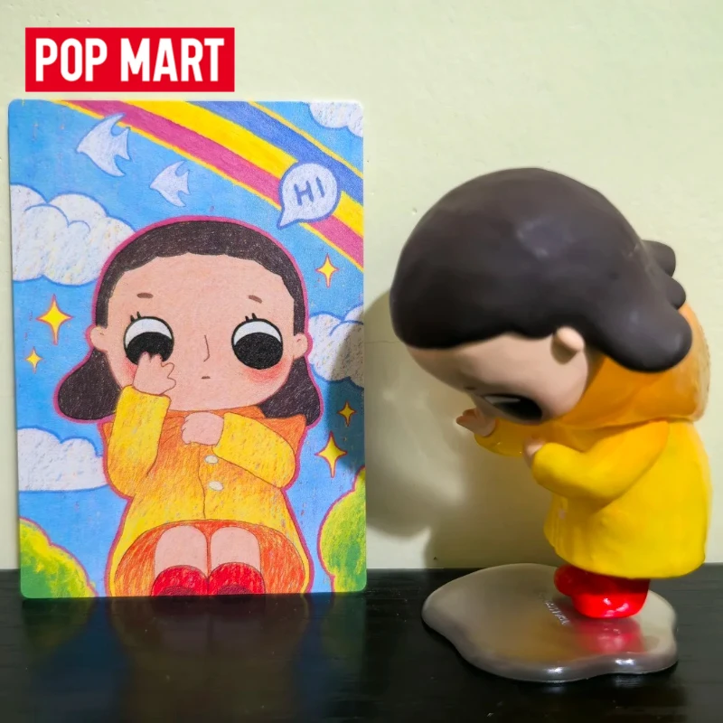 POP MART Nyota Growing Up By Your Way Series caja ciega Guess Bag misterio lindos adornos de escritorio muñecas de modelos coleccionables juguetes para niños