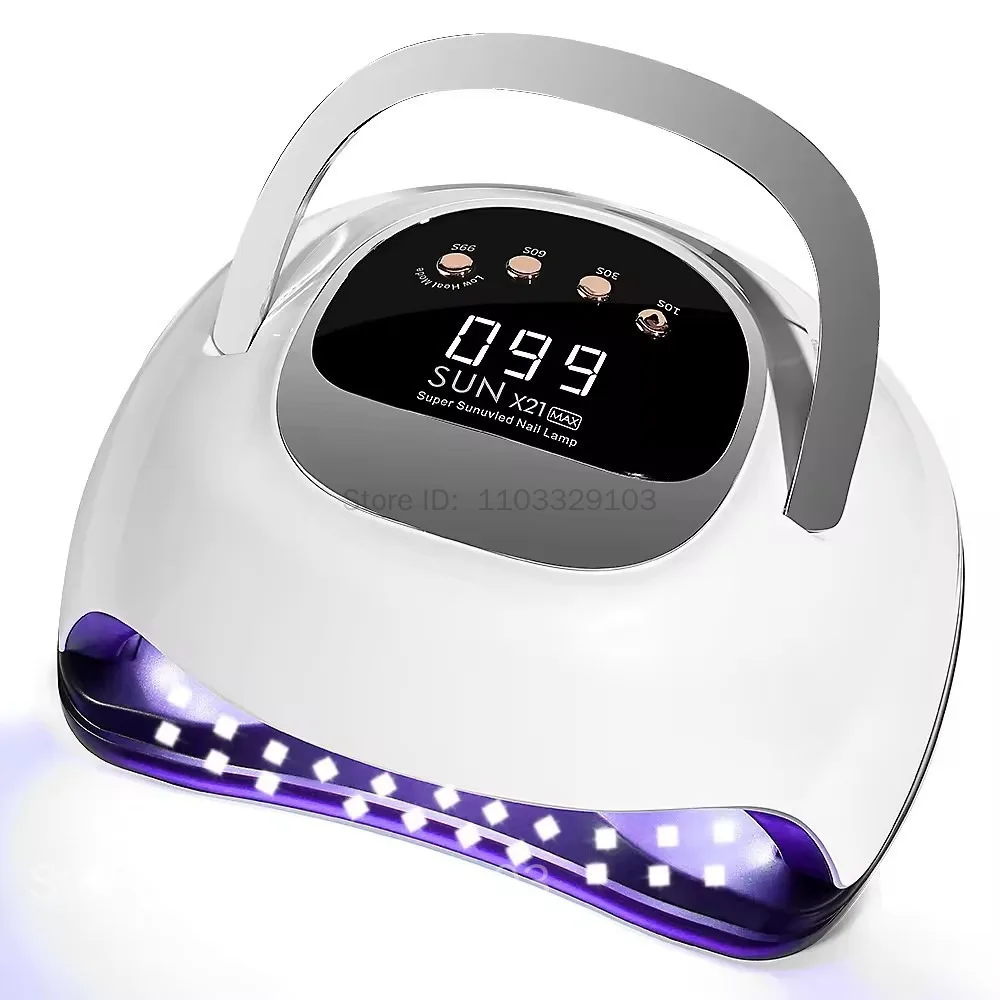 

320W UV LED Lamp for Manicure Nail Lamps Nail Dryer for Curing UV Gel Nail Tools With Sensor LCD Display 4 Timer Setting