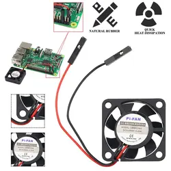 CPU Cooling Fan For Raspberry Pi 4B/3B+/3B/2B/B+DC 5V/3.3V Brushless CPU Fan Cooler with Screws Adjustable Dropshipping