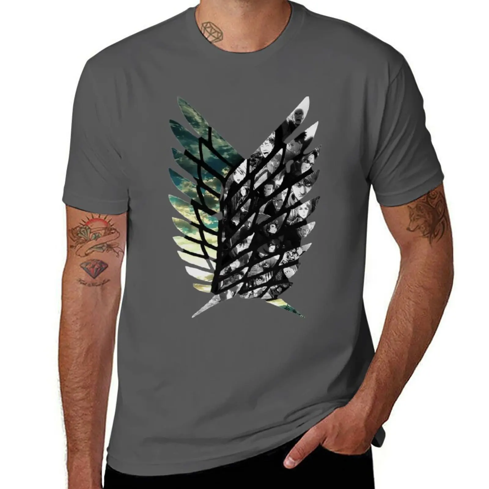 

AOT T-Shirt Casual Fashion Short Sleeve Cotton T-Shirt