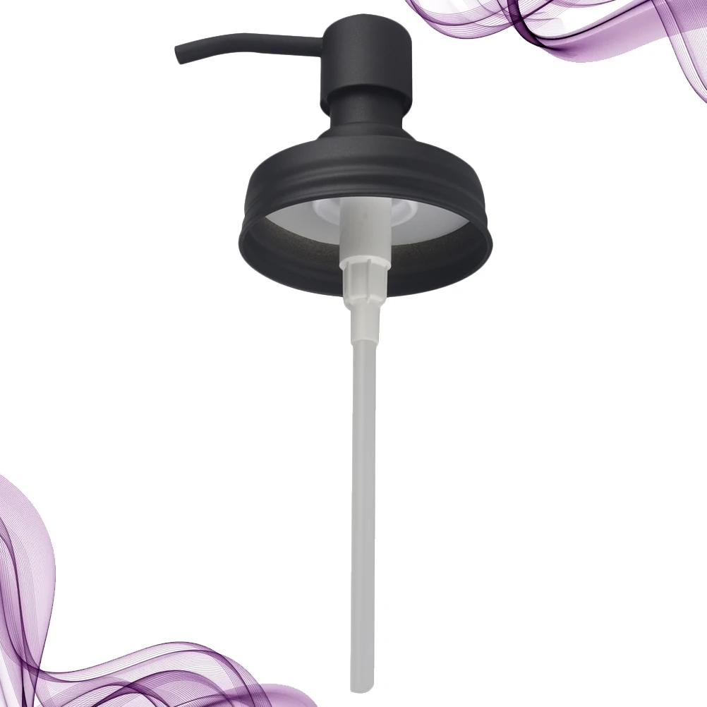 

Press Pump Head Dispenser Replacement Metal Nozzle Durable Thick Liquid Soap Bottle Spray Long Nozzle Easy Control Home Kitchen