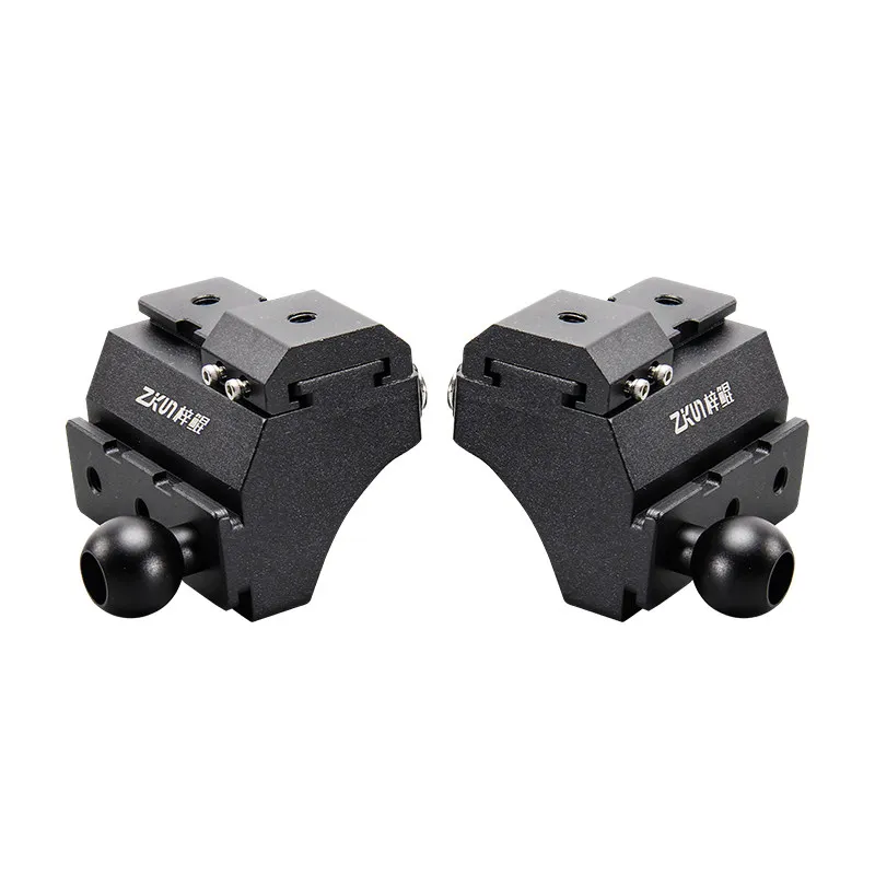 A-Pillar Spotlight Expansion Bracket For Mitsubishi Pajero Sport 2006-2019 Front Engine Hood Dual Light Quick-Release Lamp Stand