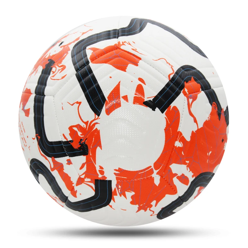 2025 Palloni da calcio Formato standard 5 Pallone cucito a macchina Materiale PU Partita della lega sportiva Palloni da allenamento per calcio futbol voetbal