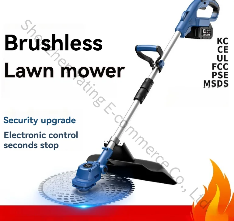 Electric Weeding Machine Small Household Handheld Lithium Battery Weeding Machine, Charging Weeding Tool