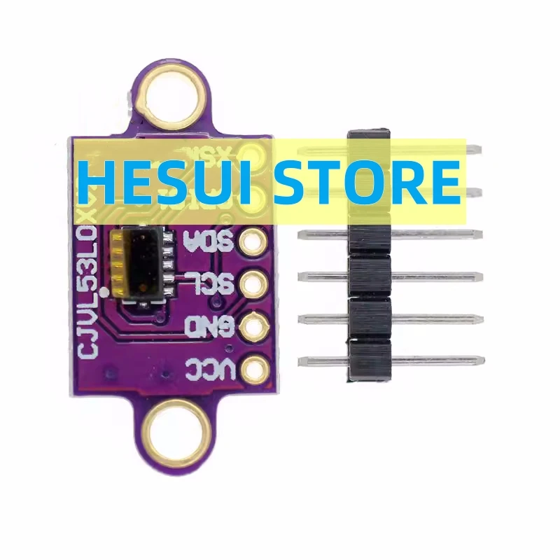 Плата модуля VL53L0XV2, лазерный датчик дальности ToF, датчик дальности по времени, плата модуля датчика расстояния, последовательный выход ШИМ Плата модуля VL53L0XV2, лазерный датчик дальности ToF, датчик дальности по времени, плата модуля датчика расстояния, последовательный выход ШИМ