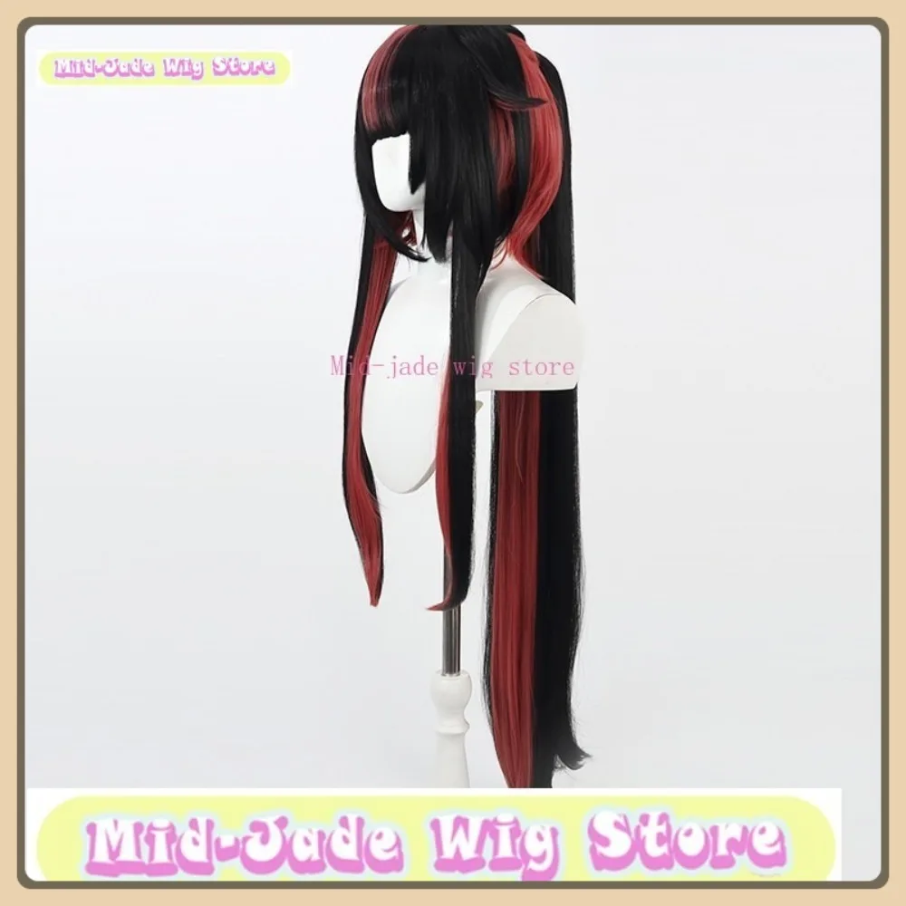 منتصف اليشم شعر مستعار مخزن الملتوية العجائب ليليا فانروج شعر مستعار تأثيري أنيمي لعبة لعب الأدوار الشعر الاصطناعية حفلة الهالوين